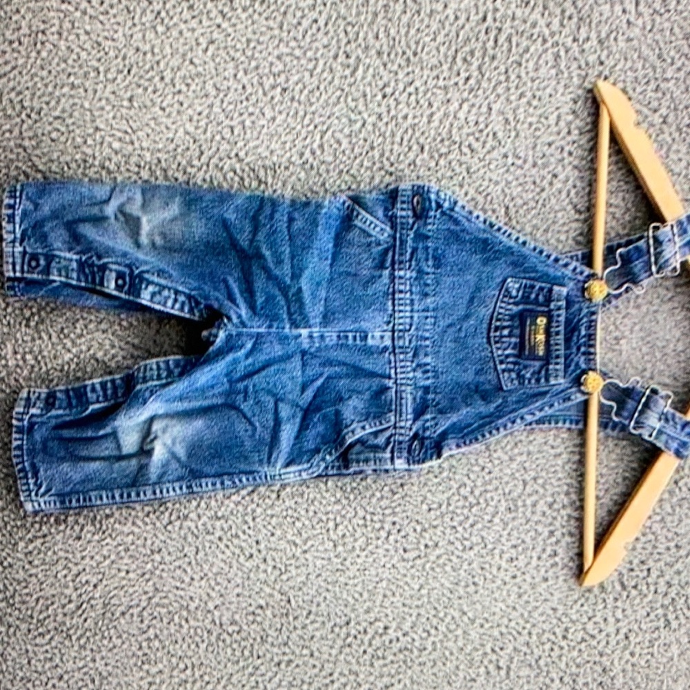Fleece denim bib jumpsuit toddler boys shorts